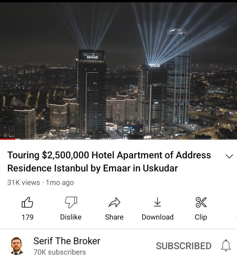 Serviced Luxurious 3+1 In Address Emaar Square İstanbul Dış mekan fotoğraf